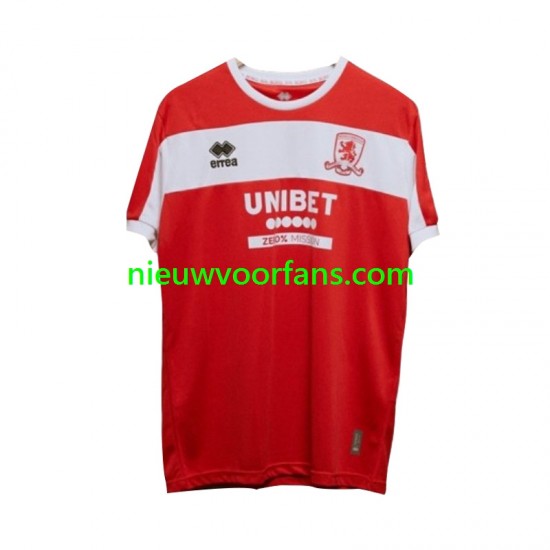 Middlesbrough Heren Shirt met Bedrukking Thuis 2024-2025 Korte Mouw