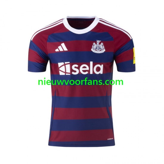 Newcastle United Heren Shirt met Bedrukking Uit 2024-2025 Korte Mouw