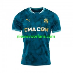 Olympique Marseille Heren Shirt met Bedrukking Uit 2024-2025 Korte Mouw