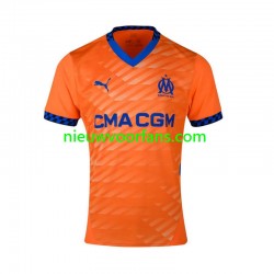 Olympique Marseille Heren Shirt met Bedrukking Derde 2024-2025 Korte Mouw
