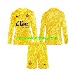 Kind Shirt met Bedrukking Doelman RCD Mallorca Derde 2024-2025 Lange Mouw