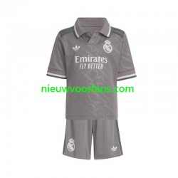 Real Madrid Kind Shirt met Bedrukking Derde 2024-2025 Korte Mouw