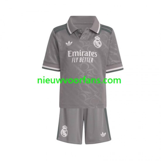 Real Madrid Kind Shirt met Bedrukking Derde 2024-2025 Korte Mouw