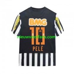 Heren Shirt met Bedrukking Santos PELE 10 -2012 Retro Uit 2011 Korte Mouw