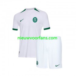 Sporting CP Kind Shirt met Bedrukking Uit 2024-2025 Korte Mouw