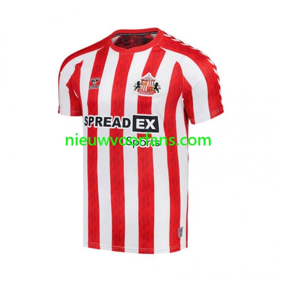 Heren Shirt met Bedrukking Sunderland Thuis 2024-2025 Korte Mouw