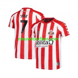 Heren Shirt met Bedrukking Sunderland Jobe Bellingham 7 Thuis 2024-2025 Korte Mouw