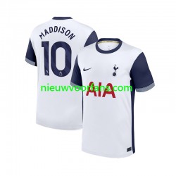 Tottenham Hotspur Heren Shirt met Bedrukking James Maddison 10 Thuis 2024-2025 Korte Mouw