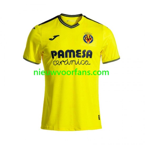 Villarreal CF Heren Shirt met Bedrukking Thuis 2024-2025 Korte Mouw