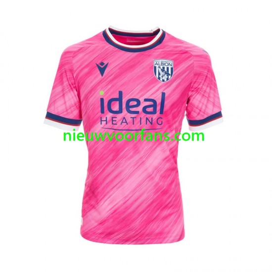 West Bromwich Albion Heren Shirt met Bedrukking Derde 2024-2025 Korte Mouw