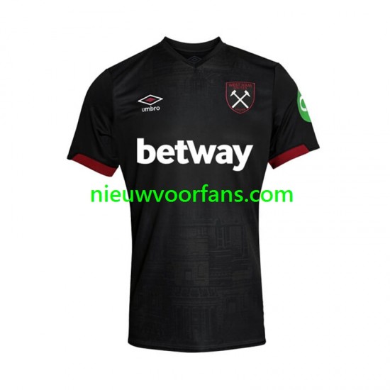 West Ham United Heren Shirt met Bedrukking Uit 2024-2025 Korte Mouw