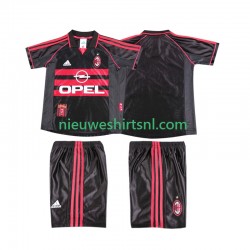 AC Milan Kind Shirt met Bedrukking 1998 Retro Derde 1999 Korte Mouw