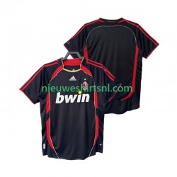 AC Milan Heren Shirt met Bedrukking 2007 Retro Derde 2006 Korte Mouw