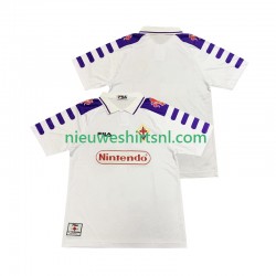 Fiorentina Heren Shirt met Bedrukking 1998 Retro Uit 1999 Korte Mouw