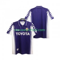 Fiorentina Heren Shirt met Bedrukking 2000 Retro Thuis 1999 Korte Mouw