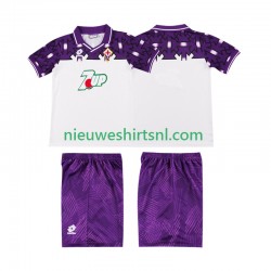 Fiorentina Kind Shirt met Bedrukking 1992 1993 Retro Uit Korte Mouw