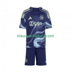 AFC Ajax Kind Shirt met Bedrukking Uit 2025-2026 Korte Mouw