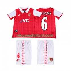 Arsenal Kind Shirt met Bedrukking ADAMS 6 1996 Retro Thuis 1994 Korte Mouw