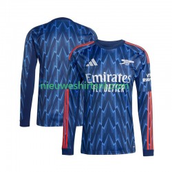 Arsenal Heren Shirt met Bedrukking Uit 2025-2026 Lange Mouw