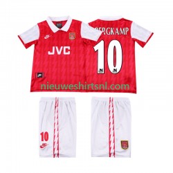 Arsenal Kind Shirt met Bedrukking BERGKAMP 10 1996 Retro Thuis 1994 Korte Mouw