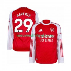 Arsenal Heren Shirt met Bedrukking Kai Havertz 29 Thuis 2025-2026 Lange Mouw