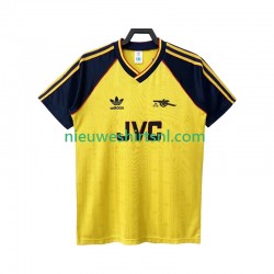 Arsenal Heren Shirt met Bedrukking 1988 1990 Retro Uit Korte Mouw