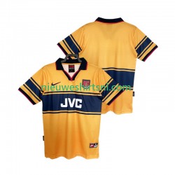 Arsenal Heren Shirt met Bedrukking 1997 Retro Uit 1999 Korte Mouw