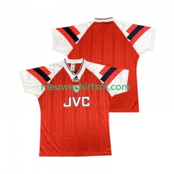 Arsenal Heren Shirt met Bedrukking 1992 Retro Thuis 1994 Korte Mouw