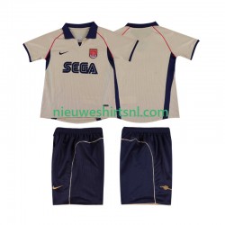 Arsenal Kind Shirt met Bedrukking 2001 Retro Uit 2002 Korte Mouw