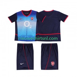 Arsenal Kind Shirt met Bedrukking Retro Uit 2004 2002 Korte Mouw