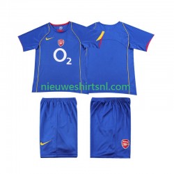 Arsenal Kind Shirt met Bedrukking 2005 Retro Uit 2004 Korte Mouw
