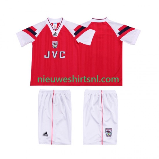 Arsenal Kind Shirt met Bedrukking 1992 Retro Thuis 1994 Korte Mouw
