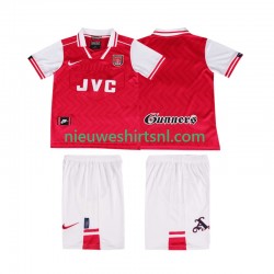 Arsenal Kind Shirt met Bedrukking 1996 1997 Retro Thuis Korte Mouw