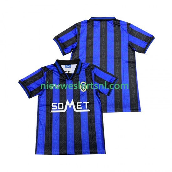 Atalanta Heren Shirt met Bedrukking 1996 1997 Thuis Korte Mouw