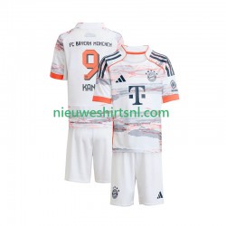 FC Bayern München Kind Shirt met Bedrukking Harry Kane 9 Uit 2025-2026 Korte Mouw