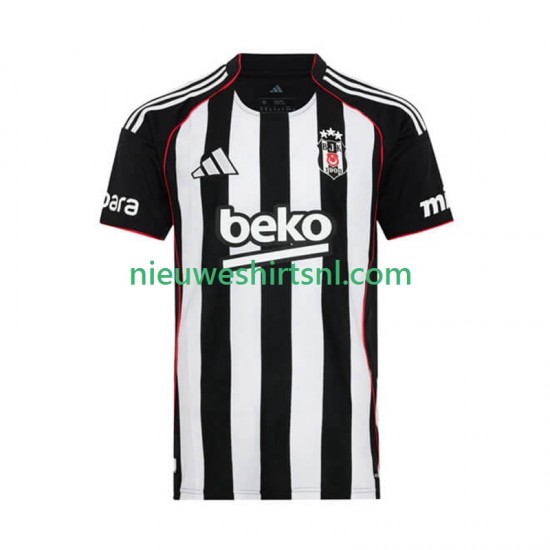 Besiktas Heren Shirt met Bedrukking Uit 2025-2026 Korte Mouw