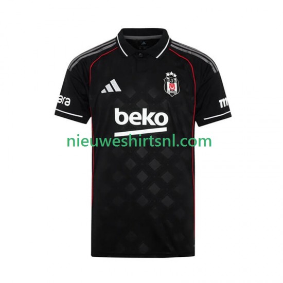 Besiktas Heren Shirt met Bedrukking Derde 2025-2026 Korte Mouw