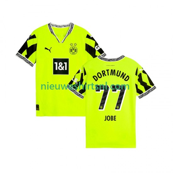 Borussia Dortmund Heren Shirt met Bedrukking Jobe Bellingham 77 Special Thuis 2024-2025 Korte Mouw
