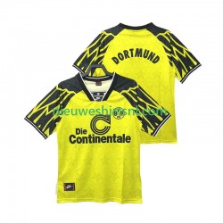 Borussia Dortmund Heren Shirt met Bedrukking 1995 Retro Thuis 1994 Korte Mouw