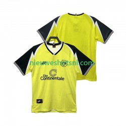 Borussia Dortmund Heren Shirt met Bedrukking 1995 1996 Retro Thuis Korte Mouw