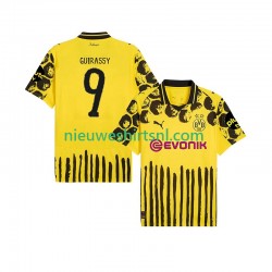 Borussia Dortmund Heren Shirt met Bedrukking Serhou Guirassy 9 FIFA CWC Thuis 2025 Korte Mouw