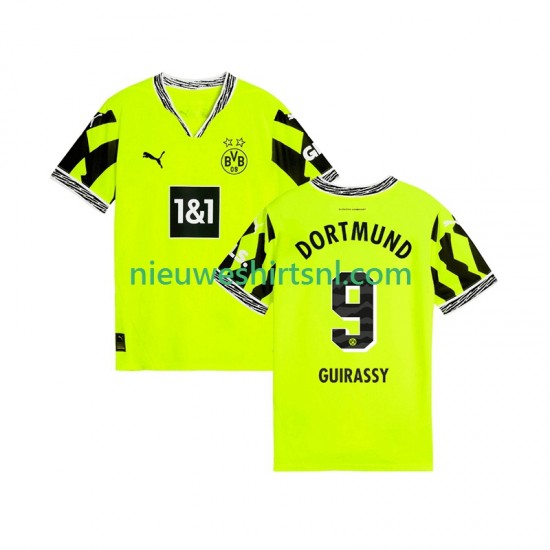 Borussia Dortmund Heren Shirt met Bedrukking Serhou Guirassy 9 Special Thuis 2024-2025 Korte Mouw