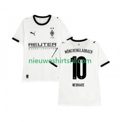 Rusland Heren Shirt met Bedrukking Bo Monchengladbach Florian Neuhaus 10 Thuis 2025-2026 Korte Mouw