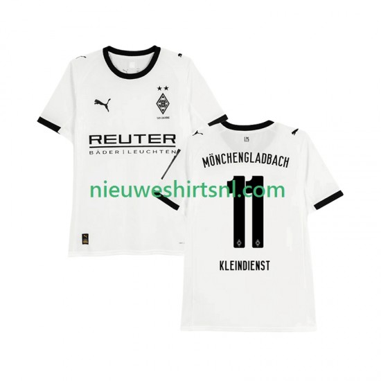 Rusland Heren Shirt met Bedrukking Bo Monchengladbach Tim Kleindienst 11 Thuis 2025-2026 Korte Mouw