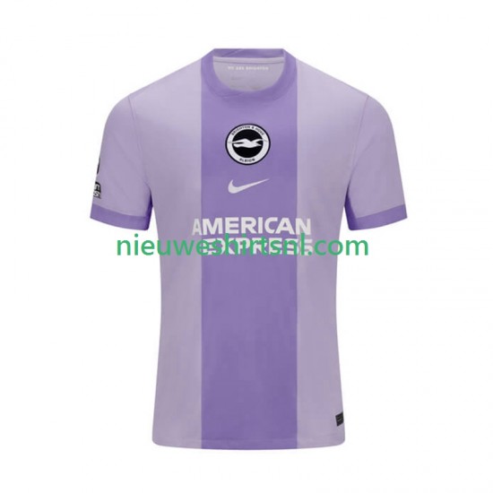 Brighton & Hove Albion Heren Shirt met Bedrukking Uit 2025-2026 Korte Mouw