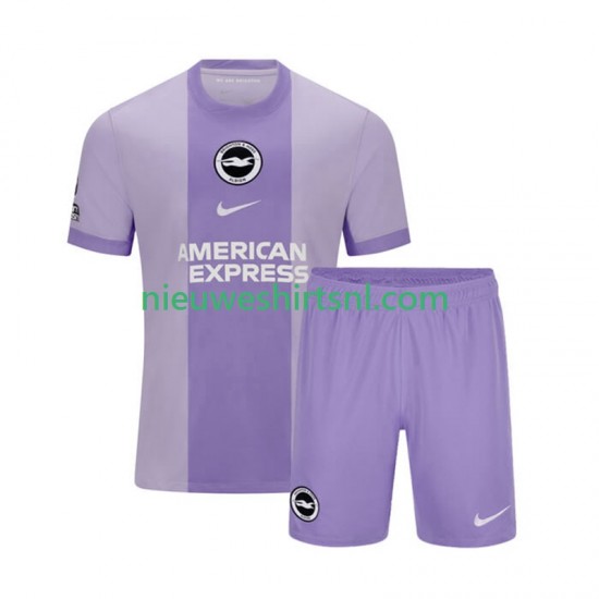 Brighton & Hove Albion Kind Shirt met Bedrukking Uit 2025-2026 Korte Mouw