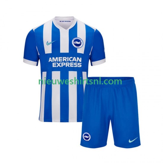 Brighton & Hove Albion Kind Shirt met Bedrukking Thuis 2025-2026 Korte Mouw