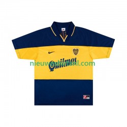CA Boca Juniors Heren Shirt met Bedrukking 2000 Retro Thuis 1999 Korte Mouw