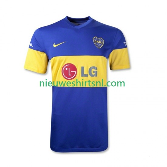 CA Boca Juniors Heren Shirt met Bedrukking Retro Thuis 2011 Korte Mouw