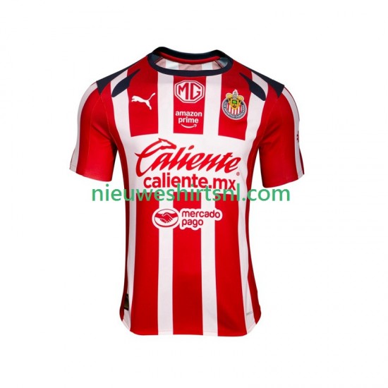 CD Guadalajara Heren Shirt met Bedrukking Thuis 2025-2026 Korte Mouw